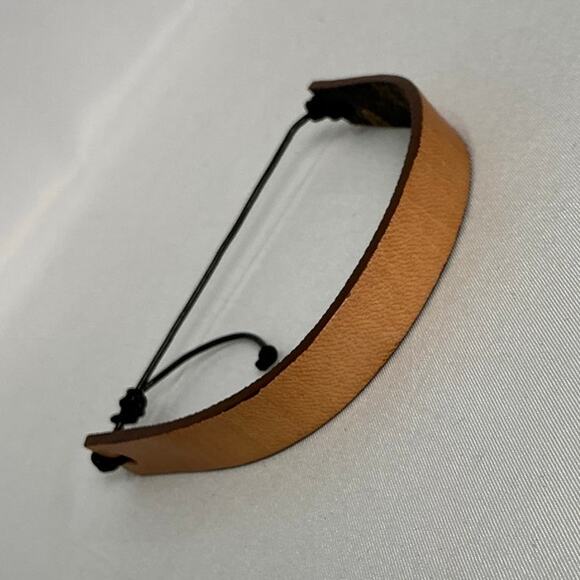 Louis Vuitton Monogram Canvas Slide Bracelet Vachetta leather - Picture 6 of 10